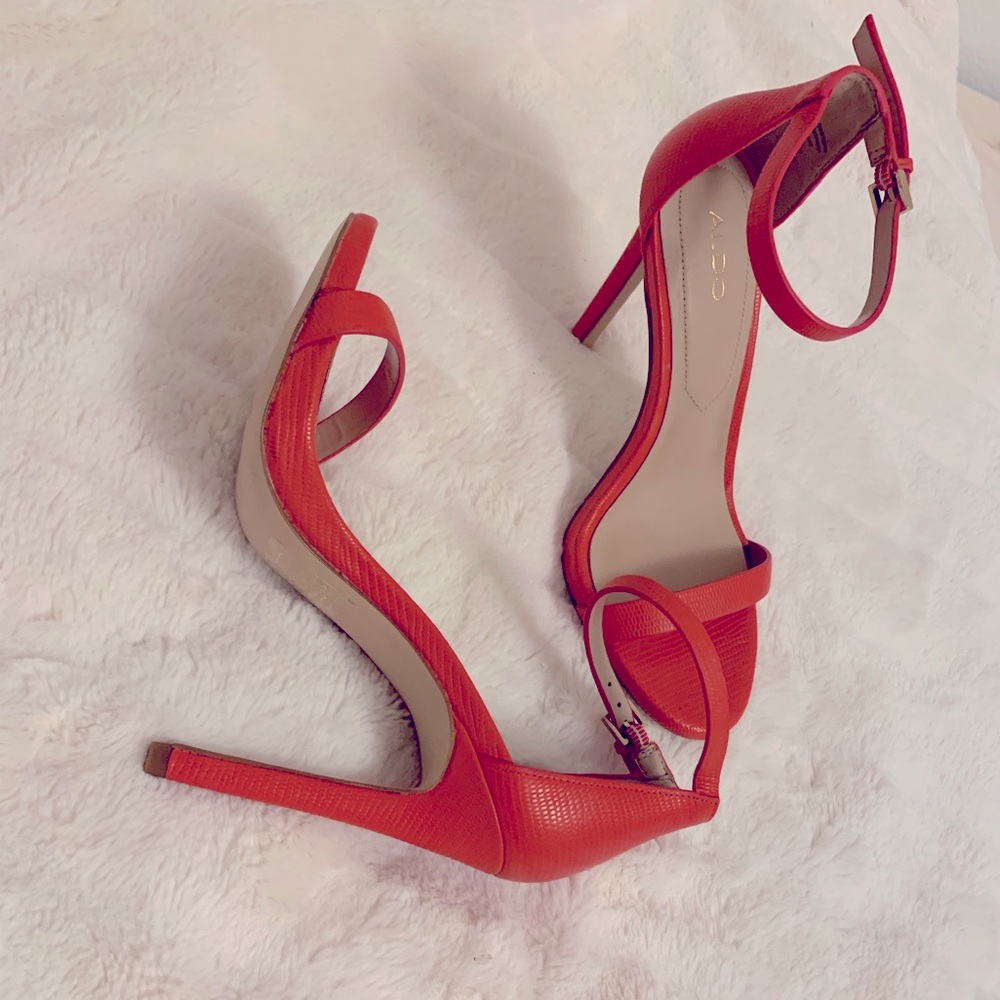 Aldo red heels